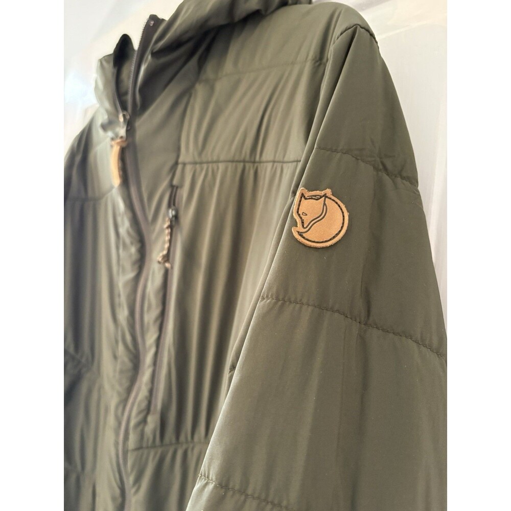 Fjallraven Keb Padded Insulated Hoodie Coat Womens L Winter Jacket Mountain Hike - Picture 6 of 16